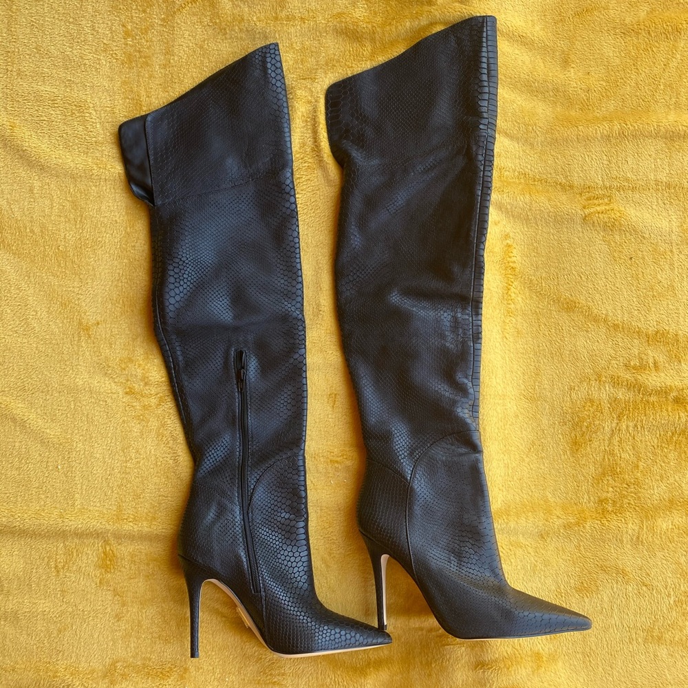 OVER THE KNEE Madonna Truth or Dare 4” Heel BOOTS